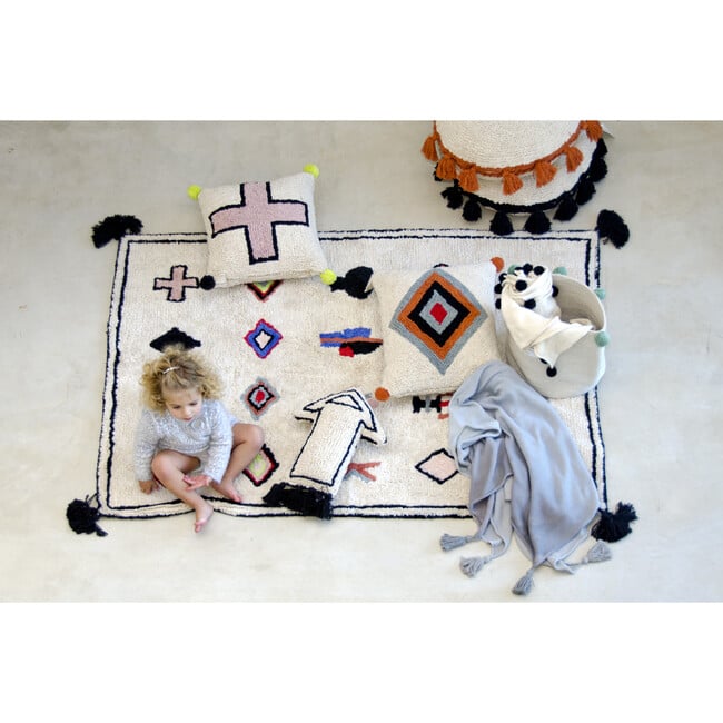 Naador Washable Rug, Multi - Rugs - 9