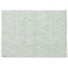 Hippy Washable Rug, Mint - Rugs - 1 - thumbnail