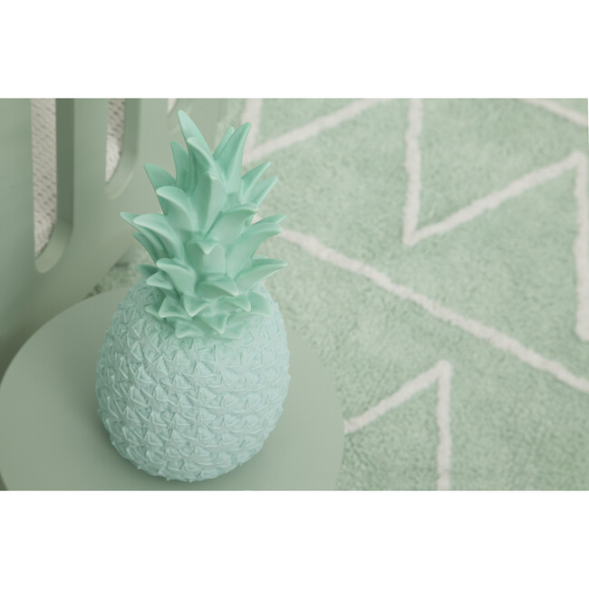 Hippy Washable Rug, Mint - Rugs - 6