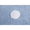 Polka Dots Washable Rug, Blue/White - Rugs - 2