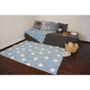 Polka Dots Washable Rug, Blue/White - Rugs - 3