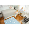 Polka Dots Washable Rug, Blue/White - Rugs - 5