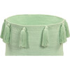 Tassels Basket, Soft Mint - Storage - 2
