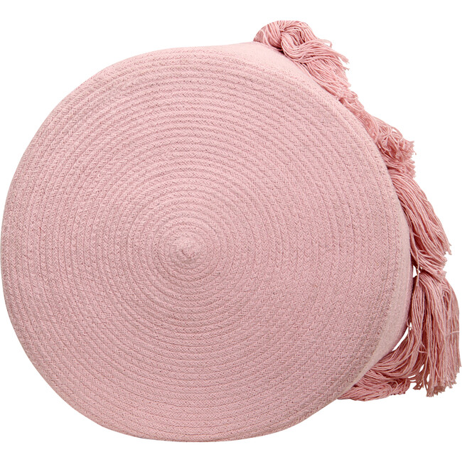 Tassels Basket, Pink - Storage - 5