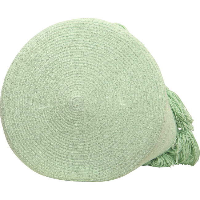 Tassels Basket, Soft Mint - Storage - 5