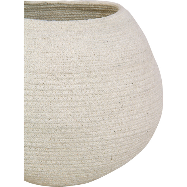 Bola Cotton Basket, Ivory - Storage - 3
