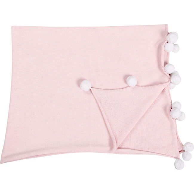 Bubbly Baby Blanket, Soft Pink - Blankets - 3