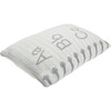 Notebook Knitted Washable Pillow, White - Decorative Pillows - 3