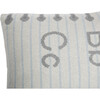 Notebook Knitted Washable Pillow, White - Decorative Pillows - 4