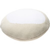 Knitted Bonbon Cushion, Vanilla/White - Decorative Pillows - 2