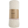 Striped Knitted Blanket, Vintage Nude - Blankets - 6