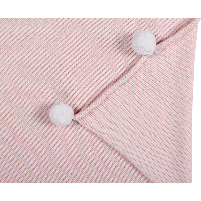 Bubbly Baby Blanket, Soft Pink - Blankets - 5
