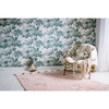 Striped Knitted Blanket, Vintage Nude - Blankets - 9