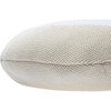Knitted Bonbon Cushion, Vanilla/White - Decorative Pillows - 4