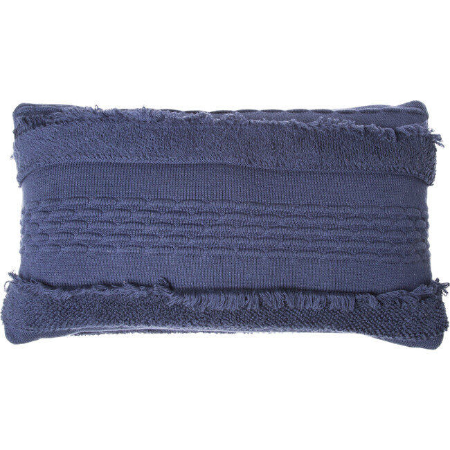 Air Knitted Washable Pillow, Alaska Blue - Decorative Pillows - 1