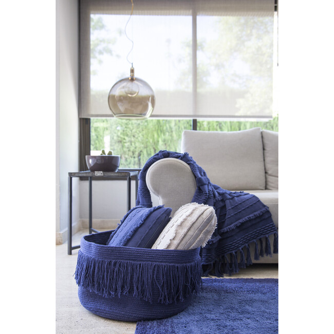 Air Knitted Washable Pillow, Alaska Blue - Decorative Pillows - 8