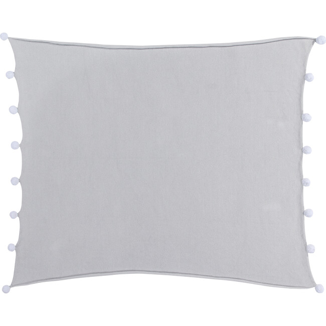 Bubbly Baby Blanket, Light Grey - Blankets - 1