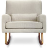 Sleepytime Rocker, Oatmeal with Light Legs - Nursery Chairs - 1 - thumbnail