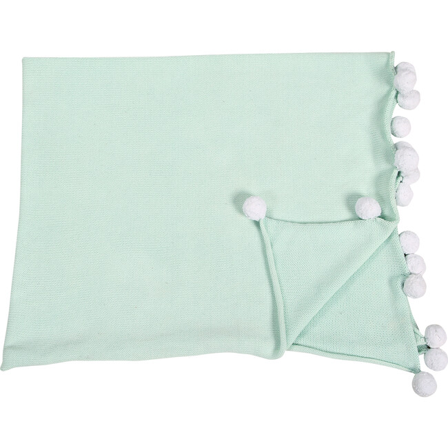 Bubbly Baby Blanket, Mint - Blankets - 3