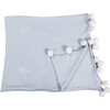 Bubbly Baby Blanket, Soft Blue - Blankets - 3