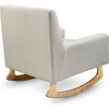 Sleepytime Rocker, Oatmeal with Light Legs - Nursery Chairs - 4
