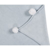 Bubbly Baby Blanket, Soft Blue - Blankets - 5