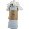 Bubbly Baby Blanket, Soft Blue - Blankets - 6