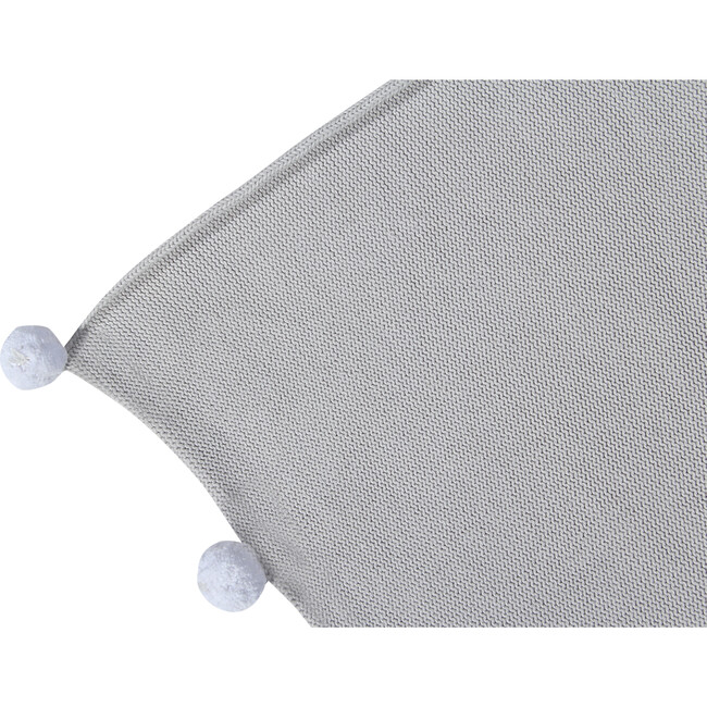 Bubbly Baby Blanket, Light Grey - Blankets - 4