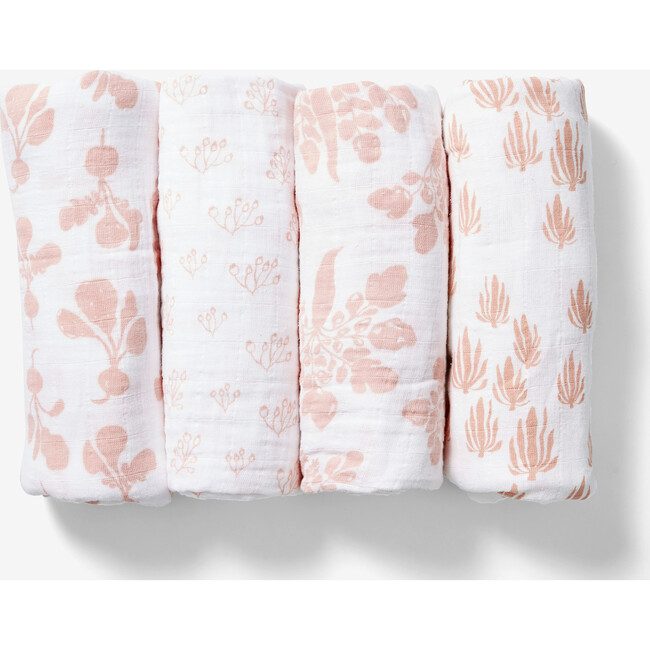 Seaweed Swaddle, Blush - Swaddles - 2