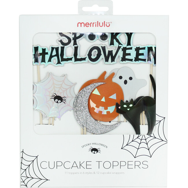 Spooky Halloween Cupcake Toppers