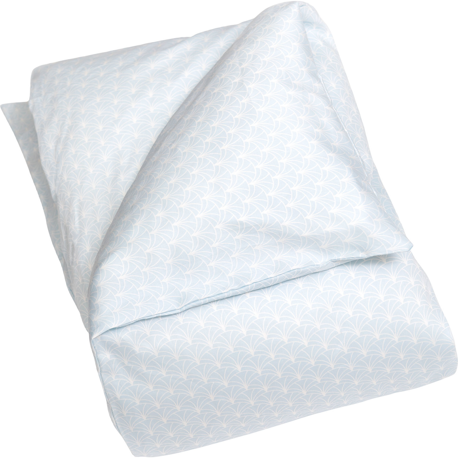 Under the Arches Baby Duvet Set, Blue - Duvet Sets - 1