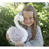 Sofi Princess Swan Knit Stuffed Animal - Plush - 2 - thumbnail