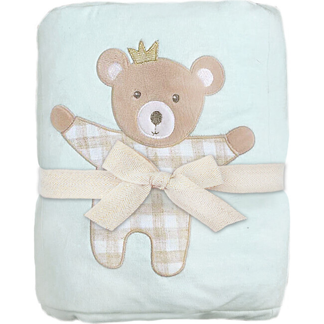Bear Prince Bedtime Quilt - Quilts - 1 - zoom