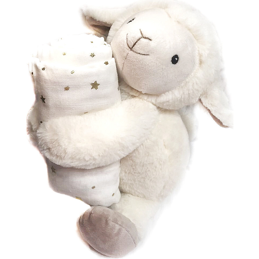 Loyal Lamb Muslin Gift Set - MON AMI Swaddles & Sleep Bags