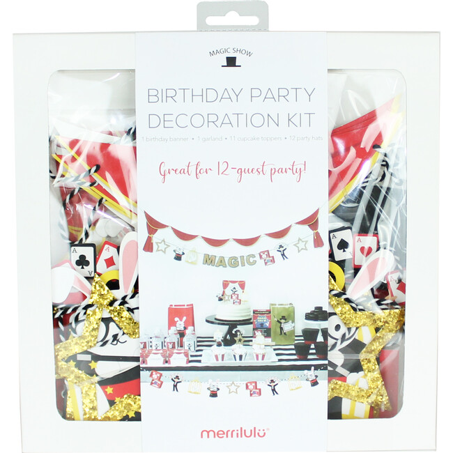 Magic Show Birthday Party Decoration Kit - Decorations - 2