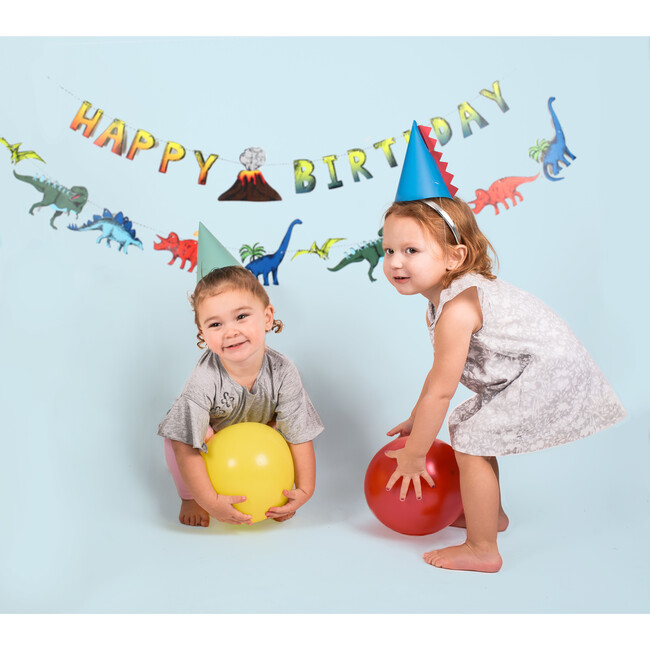 Dinosaur Party Birthday Banner - Garlands - 2