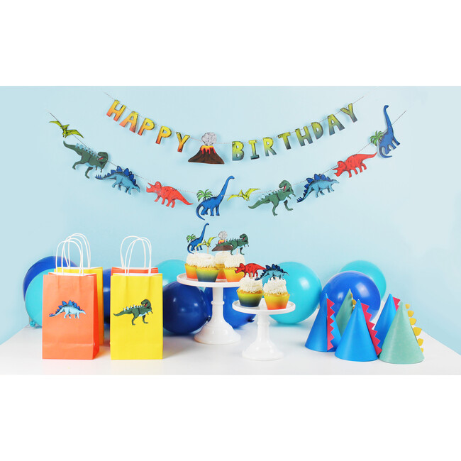 Dinosaur Party Birthday Banner - Garlands - 5