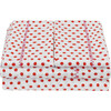 Luna Sheet Set, Red/Pink - Sheets - 1 - thumbnail