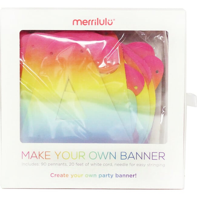 Make Your Own Banner in Rainbow - Garlands - 3