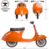 PRIMO Ride On Toy Classic, Orange - Ride-On - 9 - thumbnail