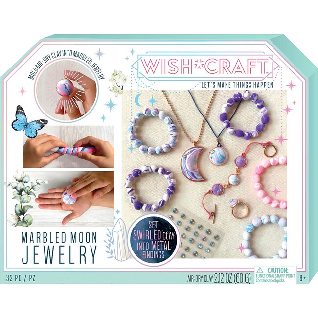 Wish*Craft Marbled Moon Jewelry
