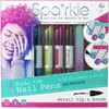 4 Dual-Tip Nail Pen Set, Mermaid Glitter - Other Accessories - 1 - thumbnail
