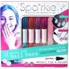 4 Dual-Tip Nail Pen Set, Unicorn Glow - Other Accessories - 1 - thumbnail