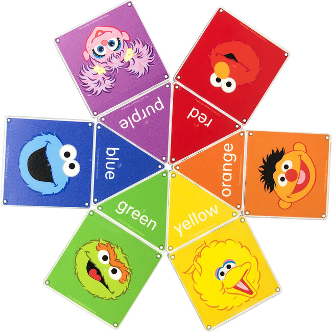 Sesame Street Colors with Elmo Magna-Tiles Structures - Magnetic Tiles - 7