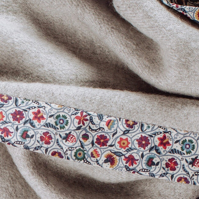 Le Temps Viendra Baby Blanket, Grey - Blankets - 3
