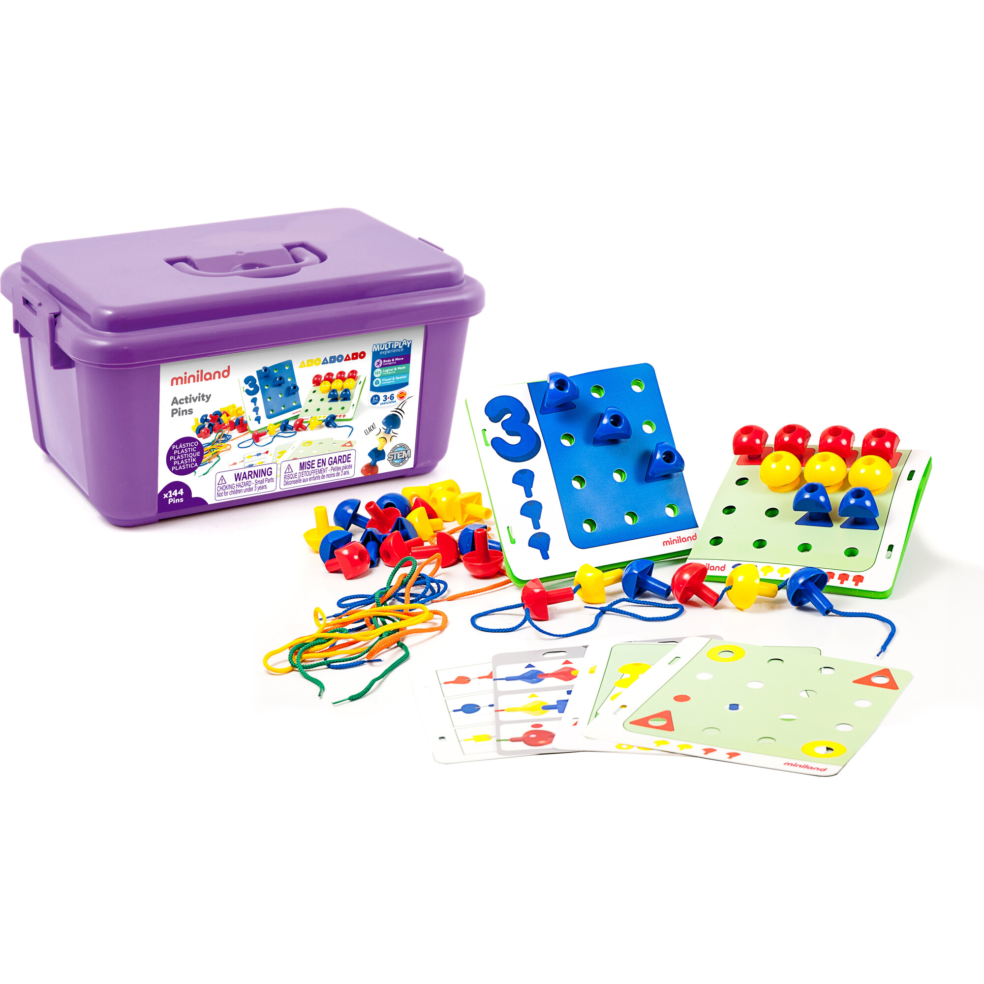 Peg Activity Stacking Set - Games - 1