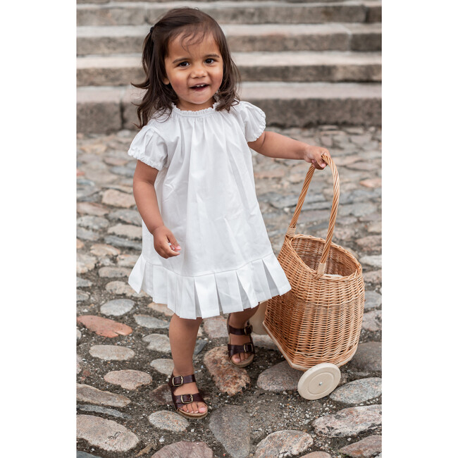 Nancy Dress White HutteliHut Dresses Maisonette