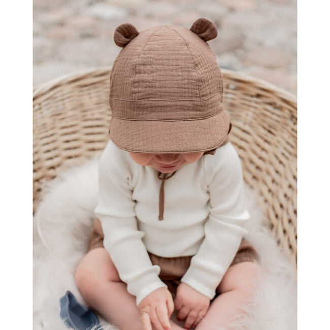 Safari Sun Hat w/ears, Nougat