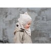 Cotton Fleece Dino Balaclava, Camel - Balaclavas - 2