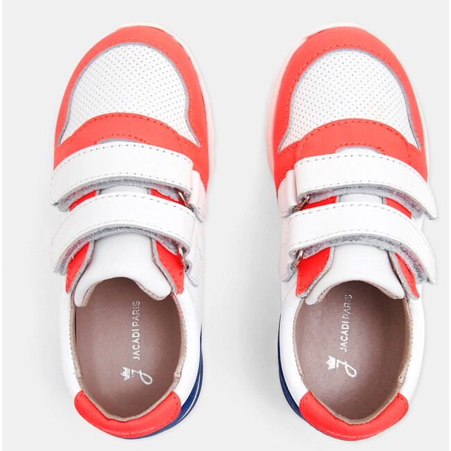 Running-Style Shoes, Neon Pink - Flats - 4